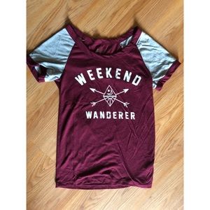 Weekend Wanderer Color Block Tee